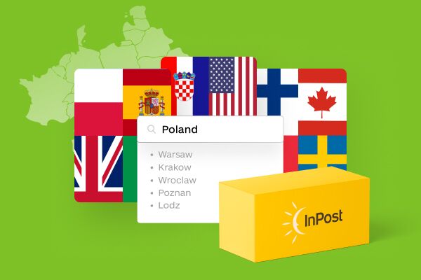 InPost, список стран и всех городов мира: важное обновление для международных магазинов на Хорошоп